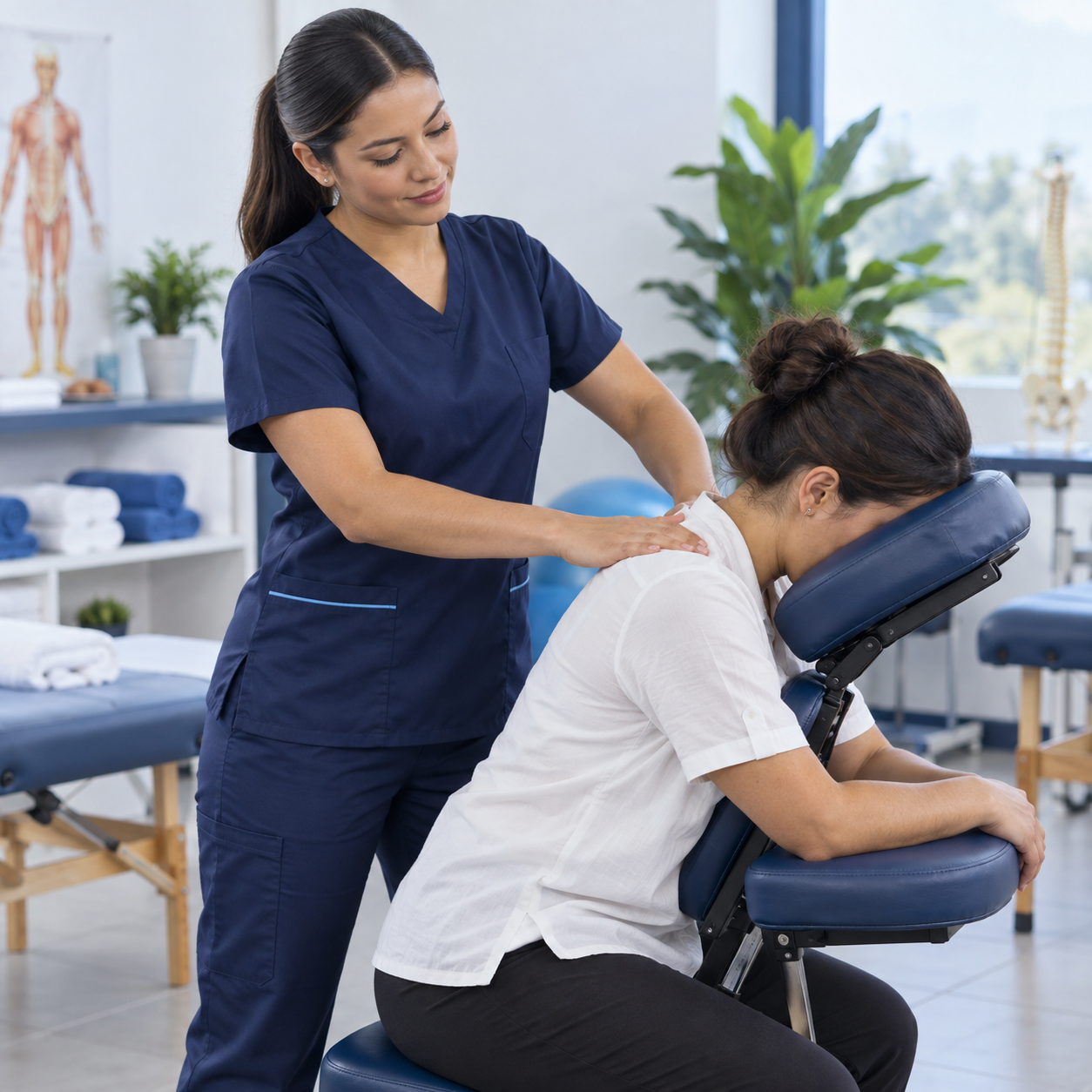 Curso de Masoterapia en el Politécnico Integral Colombiano